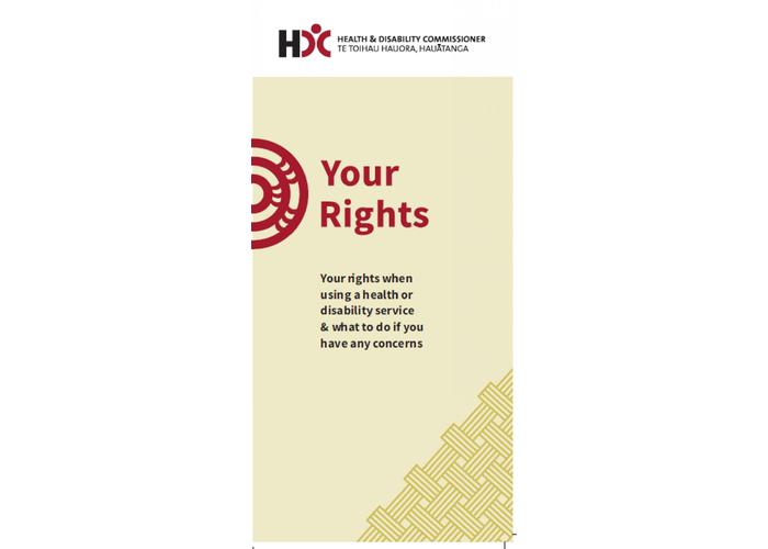 product image Code of Health and Disability Services Consumers&#39; Rights